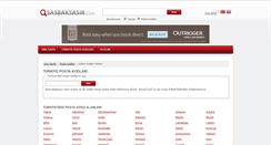 Desktop Screenshot of posta-kodu.sasbaksasir.com